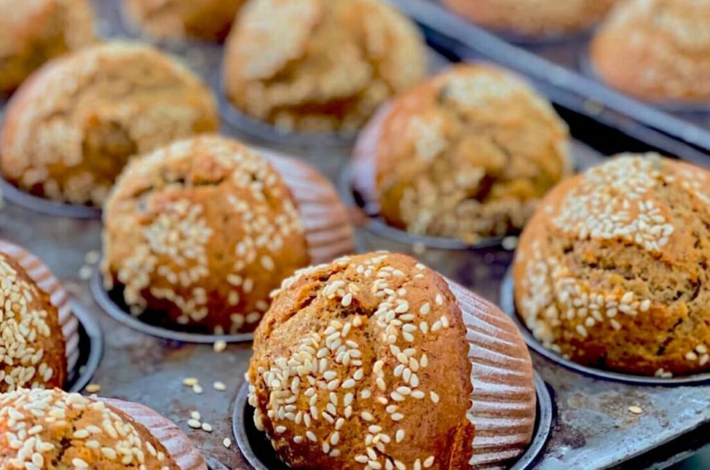 Baked muffins